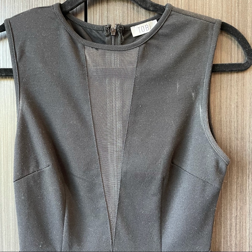 TOBI Front Mesh Dress - Picture 3 of 3